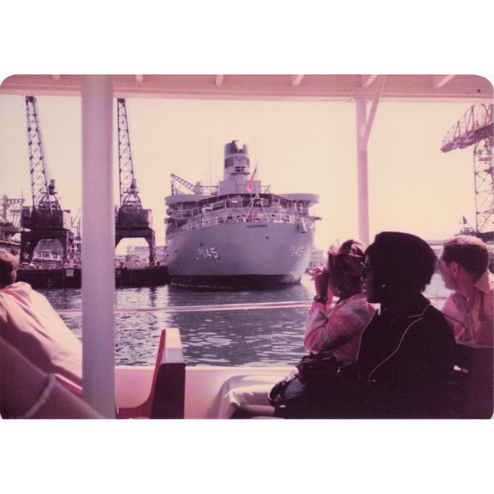 Vintage 1970s Pearl Harbor Navy Ships Tour Boat Photo Lot of 9 3.5x5 Warships - Picture 5 of 9
